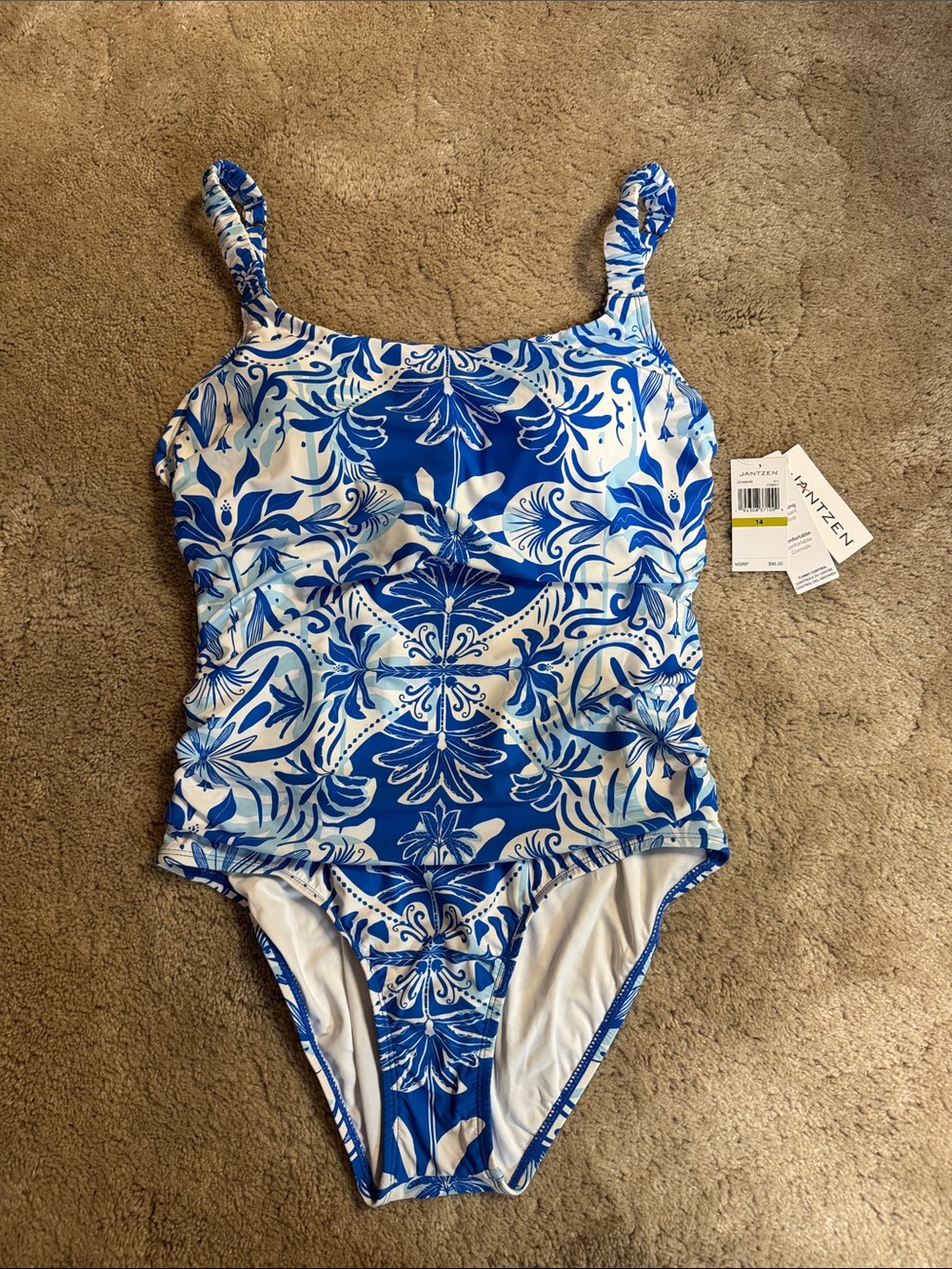 Jantzen tummy control, swimming suit